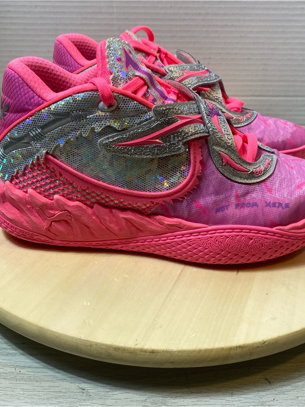 PUMA MB.05 LaMelo Ball World Tour Pure Magenta Pink Men’s  7
